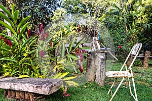 Restaurant at the Pantanal Marimbus in Andarai, Bahia, Brazil, Chapada Diamantina