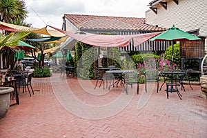 Restaurant Patio at Casa De Fruta photo