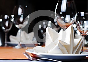 Restaurant serving