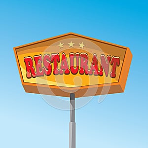 Restaurant sign