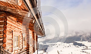 Restaurant on the ski resort Soll, Tyrol