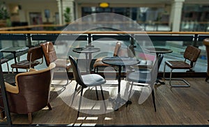 Restaurant Table, Empty Cafe Tables, Bar Terrace, Outdoor Restaurants, Outside Trattoria