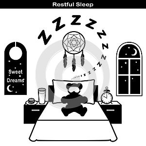 Restful Sleep Icons