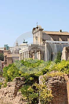 Resti romani - ROMA - Italia - Roman archaeological site