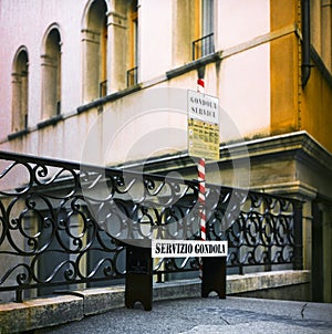 The resting chair for Servizio Gondola photo