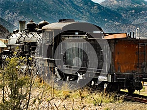 Resting Locomotive at The Gorge
