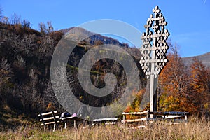 Resting place in cerna mountains,romania