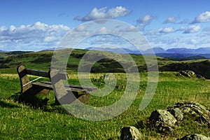 Resting point on Hoad Hill