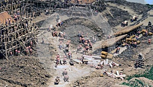 Restoration of Chinese Ancient construction site