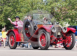 Restored Antique Fire Chief's Car K-Days Parade