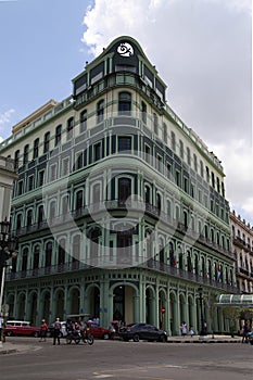 Restored building in Old Havana