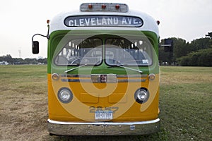 Restored bus Rosa Parks