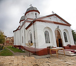Restored church from Comana 
