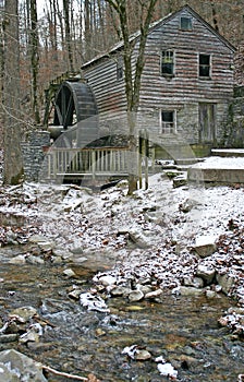 Old Gristmill and Stream photo