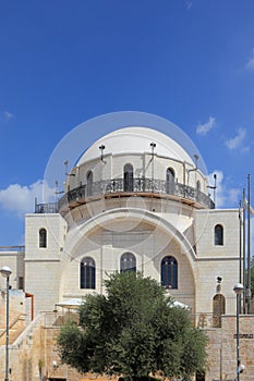 The restored Hurva Synagogue