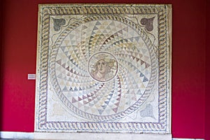 Restored mosaic artifact exposed in Athens museum