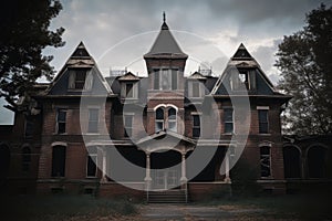 restored and reopened haunted abandoned building for ghost tours and other spooky activities