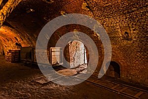 Restored ring oven of a brickyard