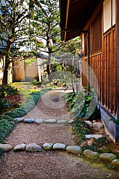 Restored samurai residence