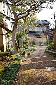 A restored samurai residence