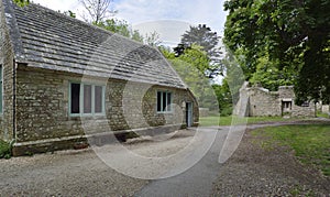 Restored School Room & Rectory Cottages, Tyneham