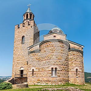 Restored but unconsecrated Patriarchal Cathedral of Holy Ascension .of God. Tsarevets Fortress, Veliko Tarnovo, Bulgaria