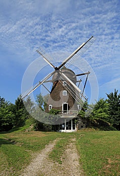 Restored windmill, now a house
