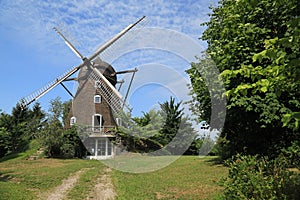 Restored windmill which is now a house
