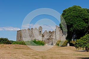 Restormel Castle near Lostwithiel in Cornwall