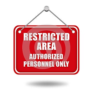 Restricted area photo