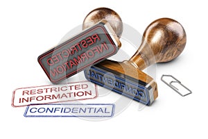 Restricted Information, Confidential Data