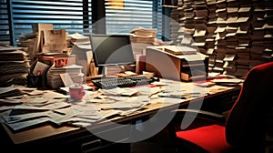 restricted top secret desk photo