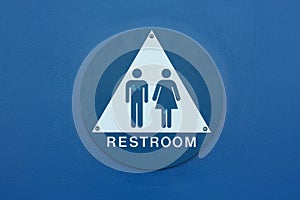 Restroom sign