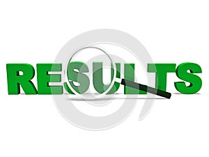 Results Word Shows Score Result Or Achievement