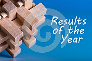Results of the year. 2017 review. Time to summarize and plan goals for the next year. Business background