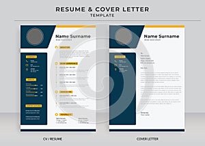 Resume and Cover Letter Template, Cv professional jobs resumes