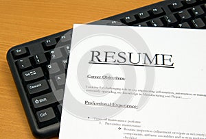 Resume@cv photo