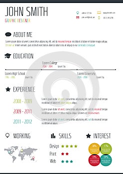 Resume infographics