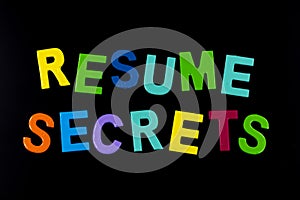 Resume secret job hunting search unemployment loss