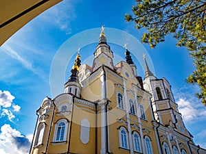 Resurrection church in Tomsk, Russia