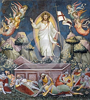 Resurrection, Sacristy in Basilica di Santa Croce in Florence