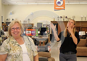 Retail Associate Helping Customer photo