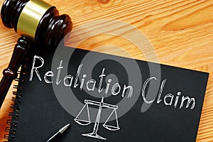 Retaliation claim is shown on the photo using the text