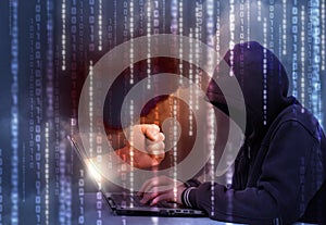 Retaliation for a hacker attack.