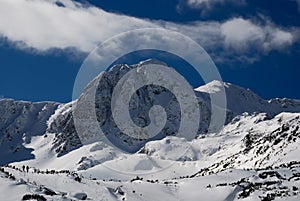 Retezat mountains in Carpathians, Romania photo