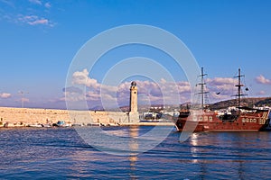 Rethymnon harbor