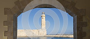 Rethymnon lighthouse, Crete