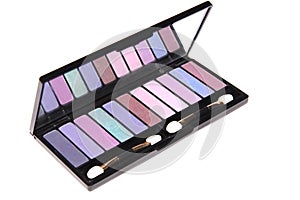 Reticulation eyeshadow and makeup brushes