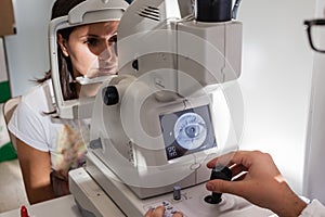 Retinal exam