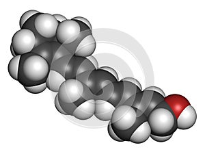 Retinol Vitamin A molecule.